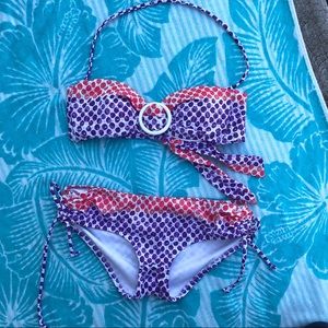 Victoria’s Secret Polka Dot Bandeau Bikini